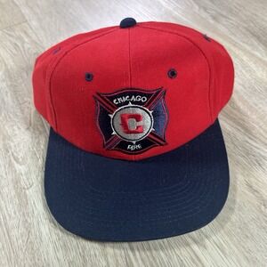 VTG Chicago Fire Snapback Hat MLS Soccer Majestic‎ Youngan Red Sri Lanka Cap